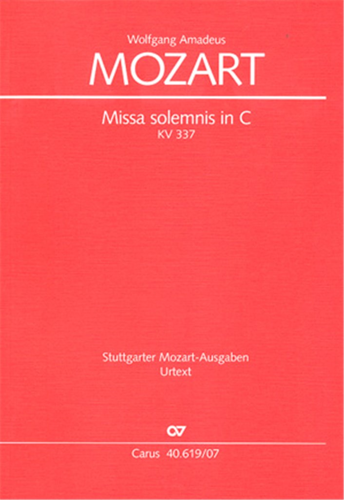 Missa solemnis in C